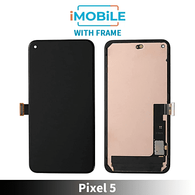 Google Pixel 5 LCD Touch Digitizer Screen with Frame