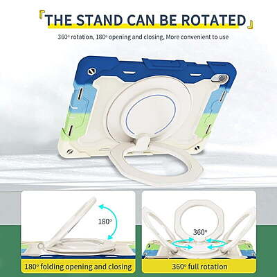New Brace Shockproof Case, iPad 12.9" / 13“ - 3th - 6th Gen, iPad Air 6 New Brace Shockproof Case, iPad 12.9" / 13“ - 3th - 6th Gen, iPad Air 6