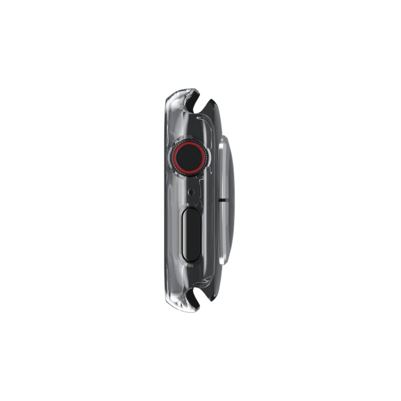 Halosure Coraza Clear Transparent Protective Case for Apple Watch, s7 / s8 / s9 Series, 45 mm Halosure Coraza Clear Transparent Protective Case for Apple Watch, s7 / s8 / s9 Series, 45 mm