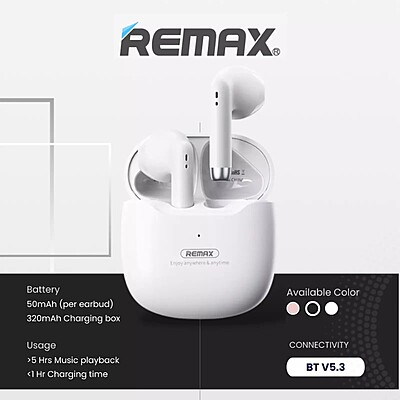 REMAX Marshmallow Series True Wireless Stereo Earbuds [TWS-19]