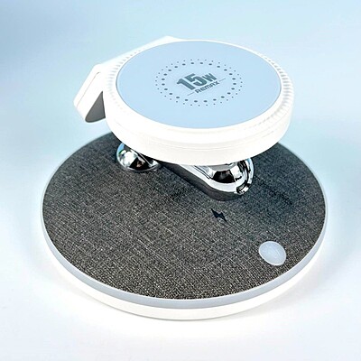 Remax [RP-W90] Bodi 3-in-1 Wireless Charging Station with MagSafe, 22W