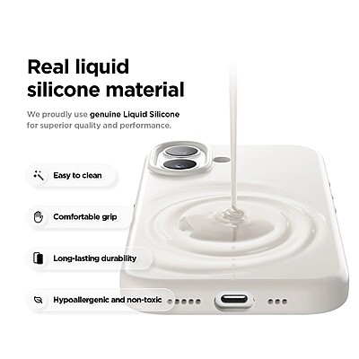 iShield [Ultra MagSafe] Liquid Silicon Snap Case with Capture Button, iPhone 17