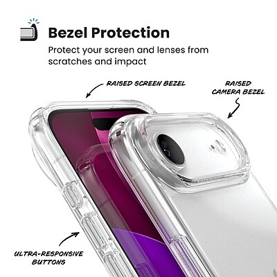 iShield Figura Series Clear Case, iPhone 17 Air iShield Figura Series Clear Case, iPhone 17 Air