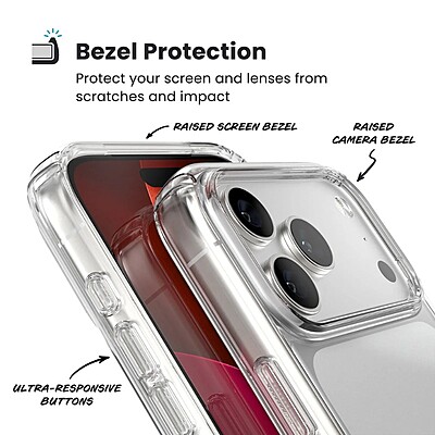 iShield Figura Series Clear Case, iPhone 17 Pro Max