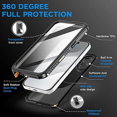 Redpepper [MagSafe] Waterproof Case, iPhone 17 Pro