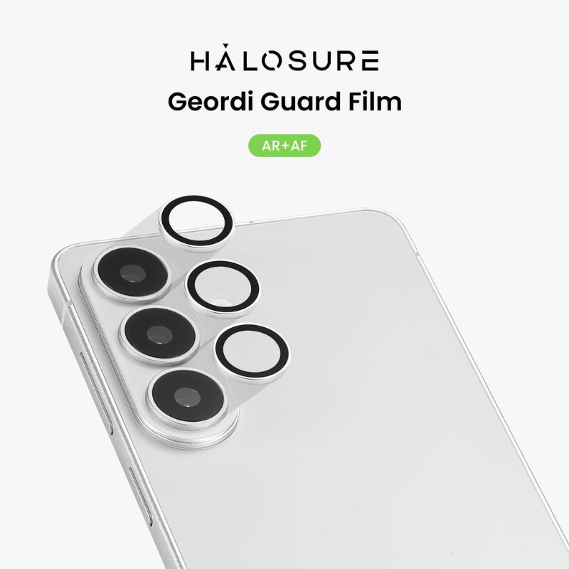 Halosure Geordi Rear Camera Lens Armour Protector (Anti-Reflection), Samsung s26