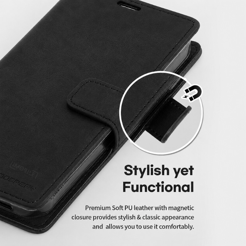 Mercury [MagSafe] Blue Moon Wallet Case, iPhone 16