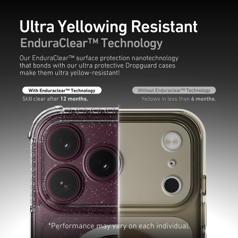 X.One [MagSafe] Glitter Clear Impact Protection Case, iPhone 18 Pro Max