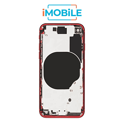 iPhone 8 Compatible Back Housing [No Small Parts] [Red]