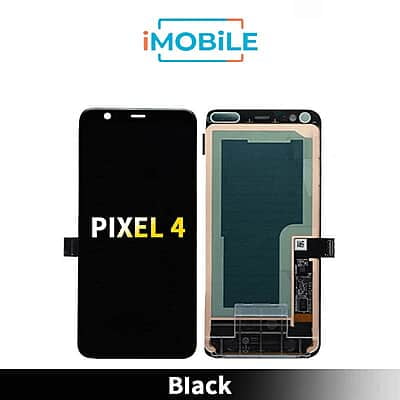 Google Pixel 4 Compatible LCD Touch Digitizer Screen [Black]
