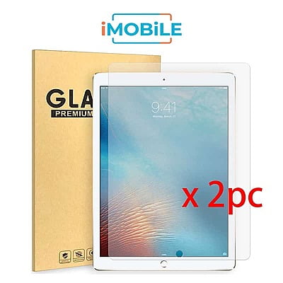 2D Tempered Glass, iPad Pro 12.9" for for iPad Pro 12.9" 1st Gen (2015) / iPad 12.9" 2nd Gen (2017) [Pack of 2]