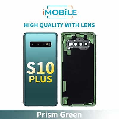 Samsung Galaxy S10 Plus (G975) Back Cover [High Quality With Lens] [Prism Green]