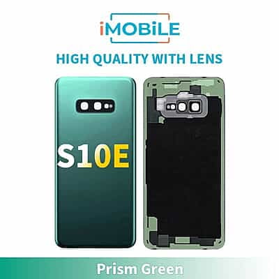 Samsung Galaxy S10E (G970) Back Cover [High Quality With Lens] [Prism Green]