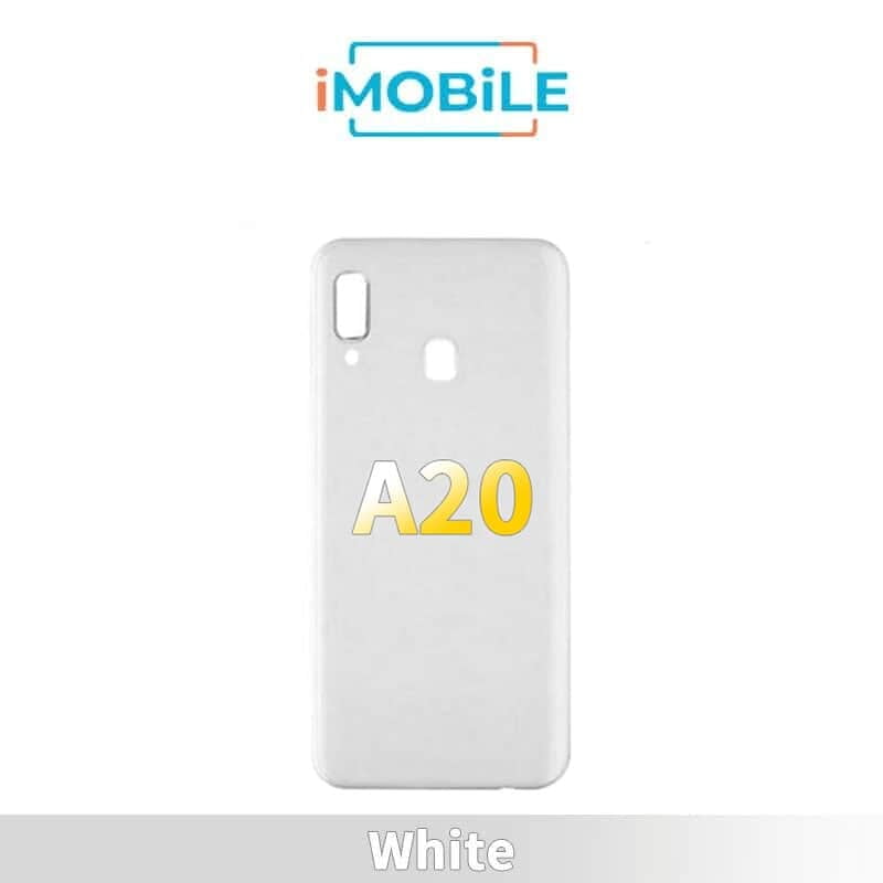 Samsung Galaxy A20 A205 Back Cover [White]
