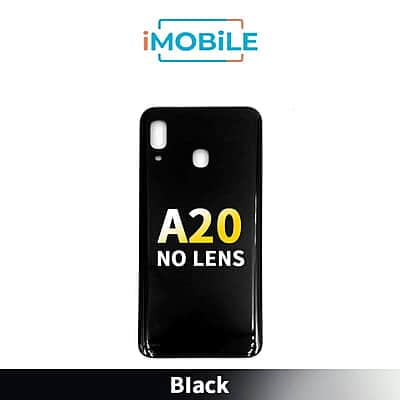 Samsung Galaxy A20 A205 Back Cover no Lens [Black]
