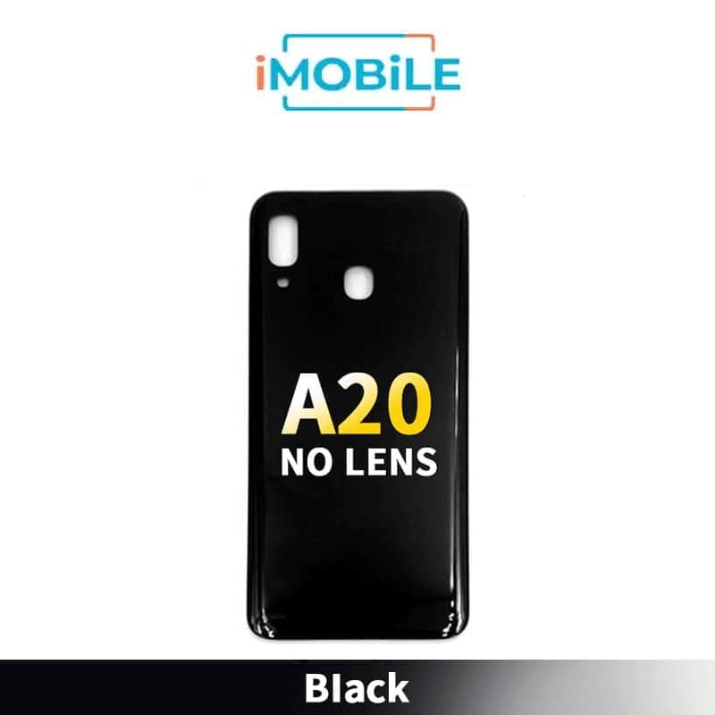 Samsung Galaxy A20 A205 Back Cover no Lens [Black]