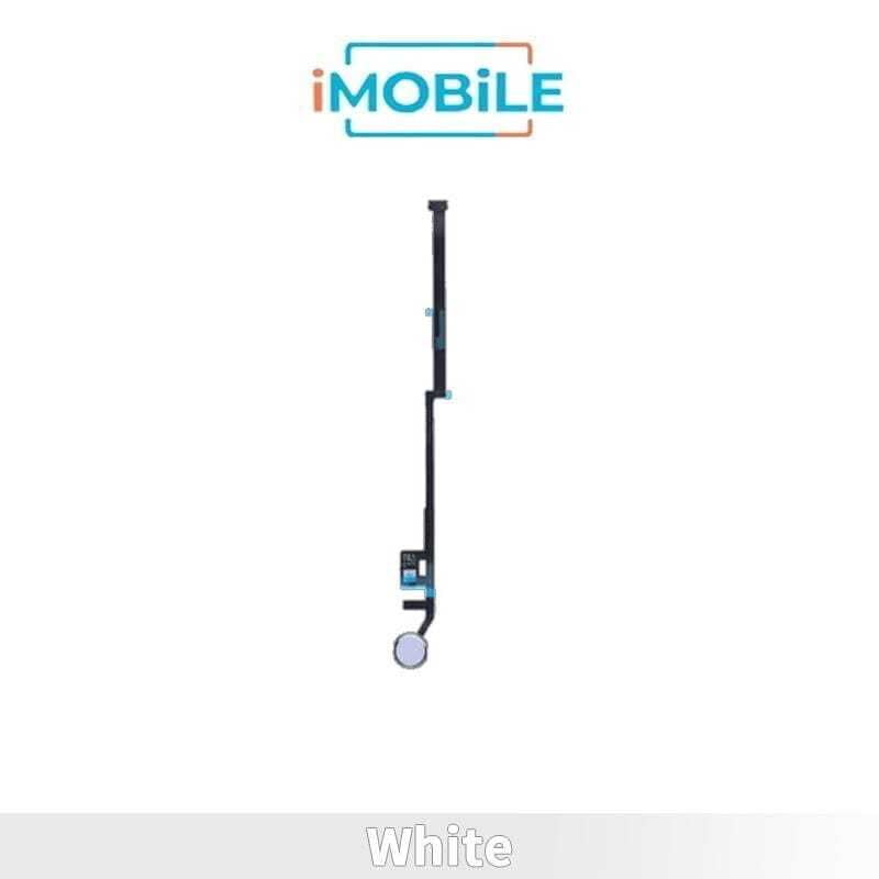 iPad 7 (2019) / iPad 8 (2020) / iPad 9 (2021) (10.2 inch) Compatible Home Button Flex Cable [White]