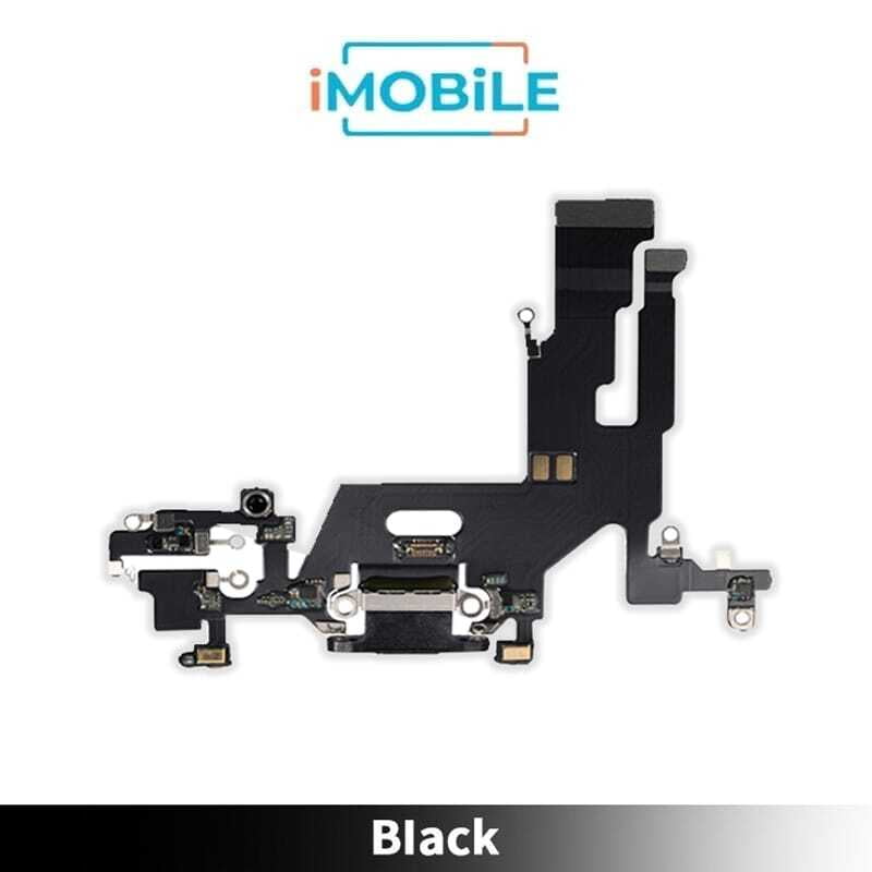 iPhone 11 Compatible Charging Port Flex Cable [Black]