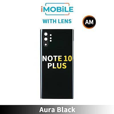 Samsung Galaxy Note 10 Plus (Pro) (N975) / 5G (N976) Back Cover Aftermarket With Lens [Aura Black]