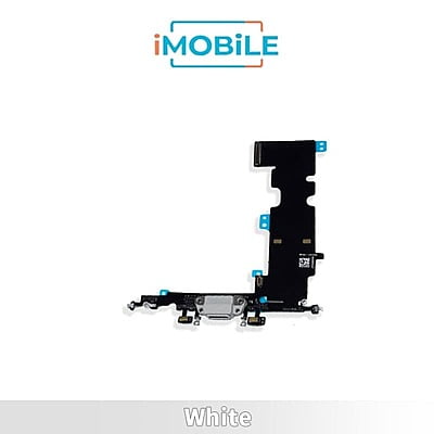 iPhone SE2 2020 Compatible Charging Port Flex Cable [Original] [White]