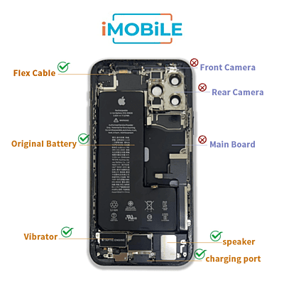 Original iPhone Back Housing - iPhone 11 Pro [A Grade]