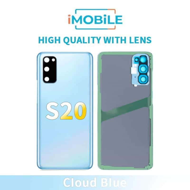 Samsung Galaxy S20 (G980) Back Cover [High Quality With Lens] [Cloud Blue]