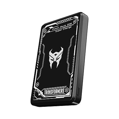 [Marketplace] Transformers Magnetic Wireless Portable 10000mAh 15W Fast Charger Power Bank Black TF-D02