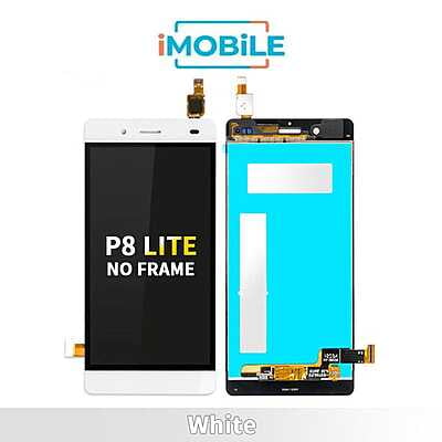Huawei P8 Lite Compatible LCD Touch Digitizer Screen no Frame [White]