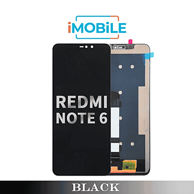 Xiaomi Redmi Note 6 LCD Touch Digitizer Screen [Black]