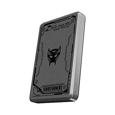 [Marketplace] Transformers Magnetic Wireless Portable 10000mAh 15W Fast Charger Power Bank Grey TF-D02