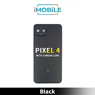 Google Pixel 4 Back Cover with Camera Lens [Black]