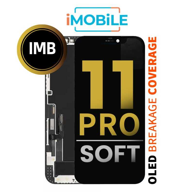 iPhone 11 Pro (5.8 Inch) Compatible LCD (Soft OLED) Touch Digitizer Screen [IMB]