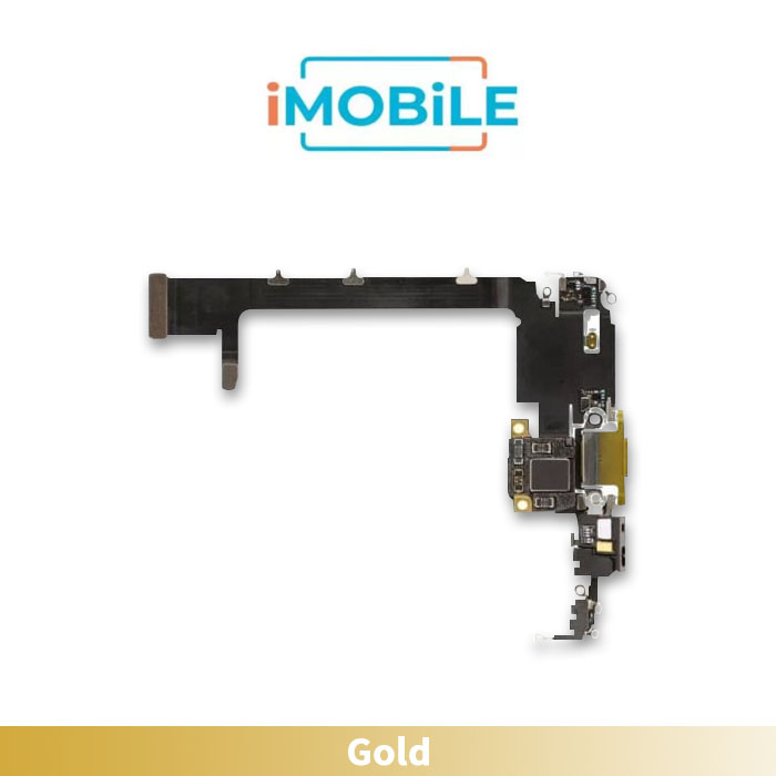 iPhone 11 Pro Max Compatible Charging Port Flex Cable [Gold] Original