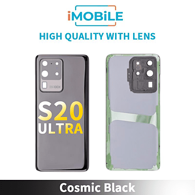 Samsung Galaxy S20 Ultra 5G G988 Back Cover [High Quality with Lens] [Cosmic Black]