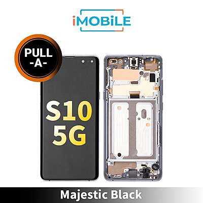 Samsung Galaxy S10 5G (G977) LCD Touch Digitizer Screen [Secondhand] [Majestic Black]