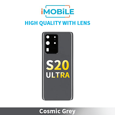 Samsung Galaxy S20 Ultra 5G G988 Back Cover [High Quality with Lens] [Cosmic Grey]