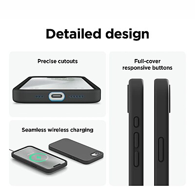 iShield [Ultra MagSafe] Liquid Silicon Snap Case, iPhone 16e