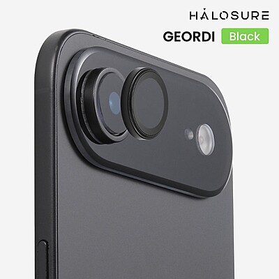 Halosure Geordi Rear Camera Lens Armour Protector (Anti-Reflection), iPhone 17 Air Halosure Geordi Rear Camera Lens Armour Protector (Anti-Reflection), iPhone 17 Air