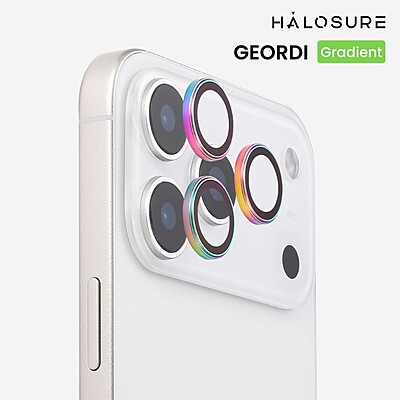 Halosure Geordi Rear Camera Lens Armour Protector (Anti-Reflection), iPhone 17 Pro / 17 Pro Max Halosure Geordi Rear Camera Lens Armour Protector (Anti-Reflection), iPhone 17 Pro / 17 Pro Max