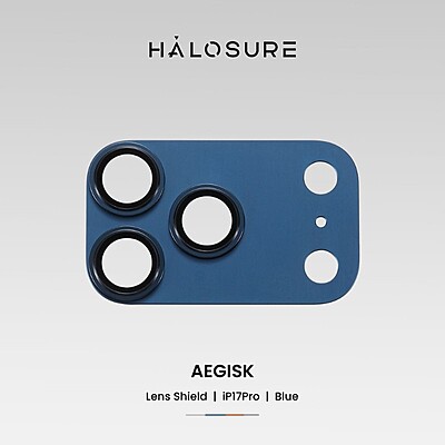 Halosure AEGISK Shield Rear Camera Lens Protector (Anti-Reflection), iPhone 17 Pro Max Halosure AEGISK Shield Rear Camera Lens Protector (Anti-Reflection), iPhone 17 Pro Max