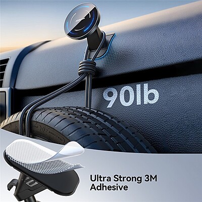 JoyRoom JR-ZS502 15W MagSafe Wireless Charge Car Mount Phone Holder (Air Vent & Dashboard)