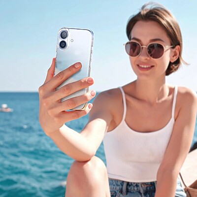 iShield Crystal Palace Clear Case, iPhone 17