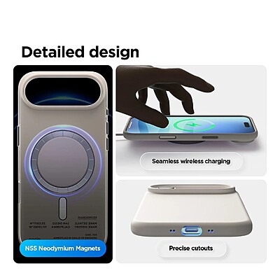 iShield [Ultra MagSafe] Liquid Silicon Snap Case with Capture Button, iPhone 17 Air