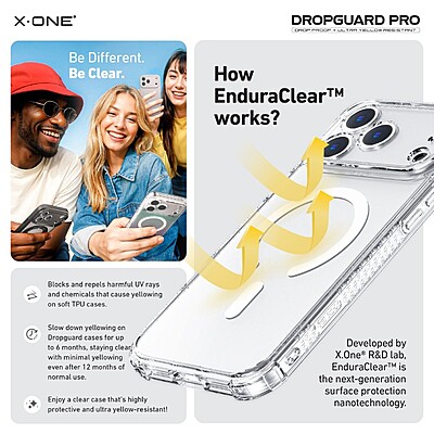X.One [MagSafe] Dropguard Pro Impact Protection Case, iPhone 17 Pro Max