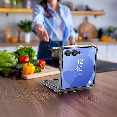 iShield Crystal Palace Clear Case, Samsung Z Flip 7