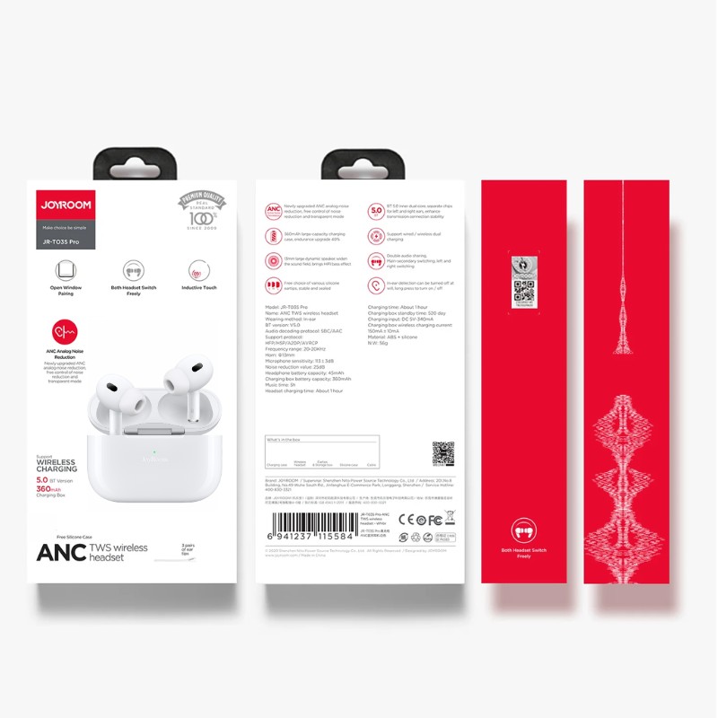 JoyRoom T03S Pro ANC True Wireless Earbuds