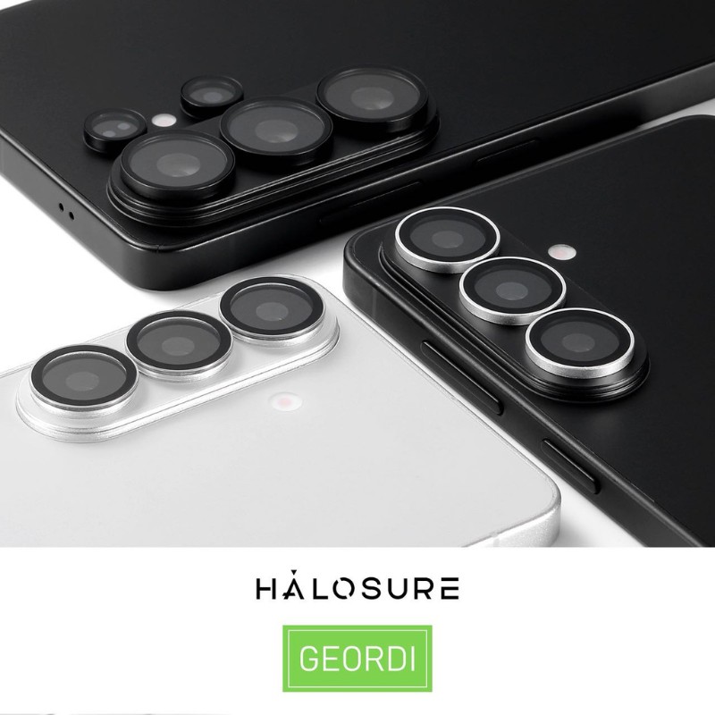 Halosure Geordi Rear Camera Lens Armour Protector (Anti-Reflection), Samsung s26