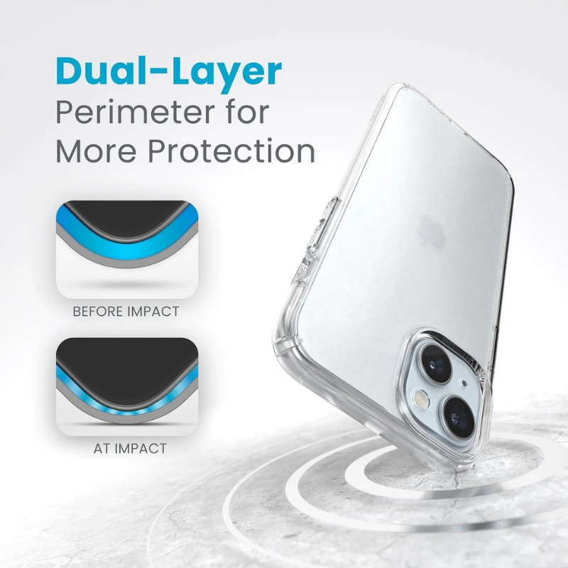 iShield Figura Series Clear Case, iPhone 15 Plus