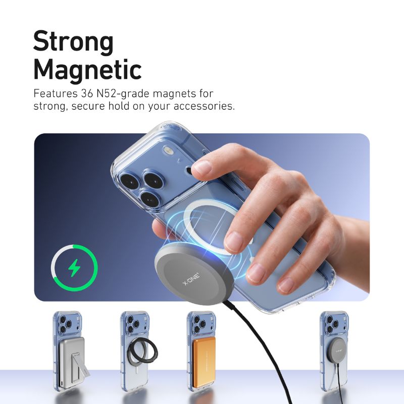 X.One [MagSafe] Dropguard Clear Impact Protection Case, iPhone 18 Pro Max