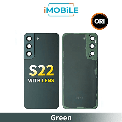 Samsung Galaxy S22 5G (G901) Back Cover Glass With Lens [Secondhand] [Green]